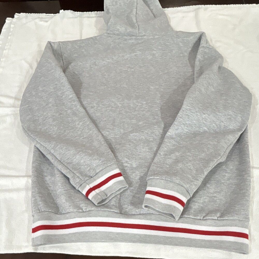 NFL Team Apparel Kansas City Chiefs Gray Pullover Hoodie Sweatshirt XL - Picture 10 of 11
